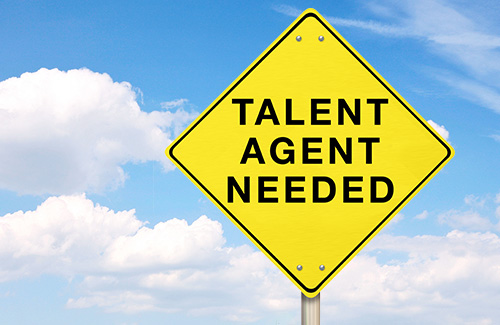 Sign suggesting talent is needed